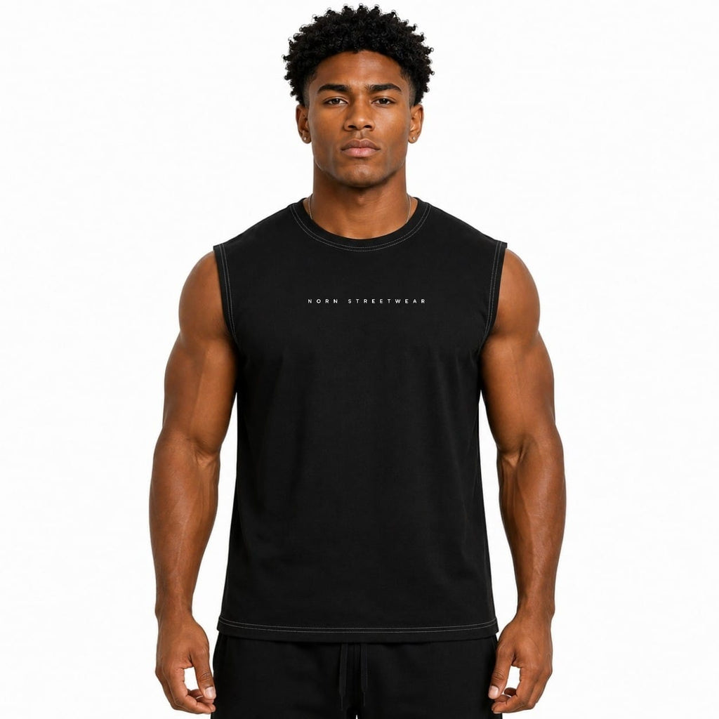 Muscle Tee Algodón Negro - Broly SSL