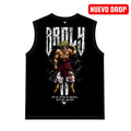 Muscle Tee Algodón Negro - Broly SSL