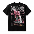 T-shirt Negra Algodón - Majin Buu