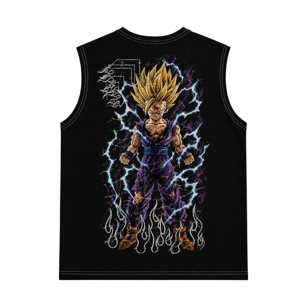 Musclee Tee Algodón Negro - Gohan
