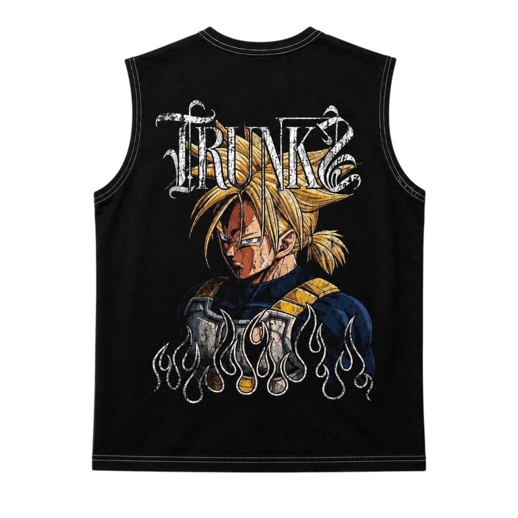 Muscle Tee Algodón Negro - Trunks