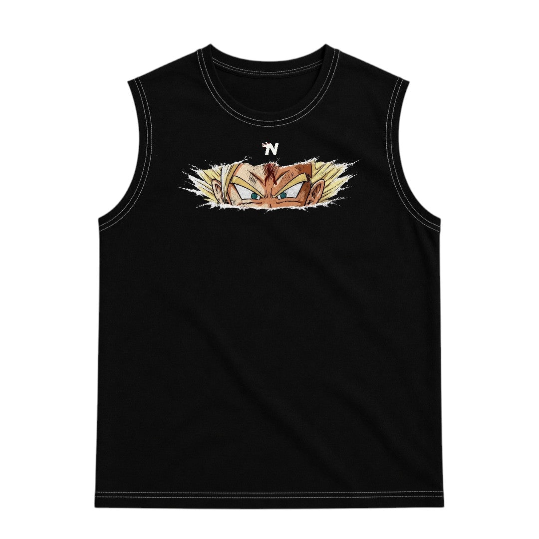 Musclee Tee Algodón Negro - Gohan