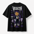 T-shirt Negra Premium Algodón - Veggeta