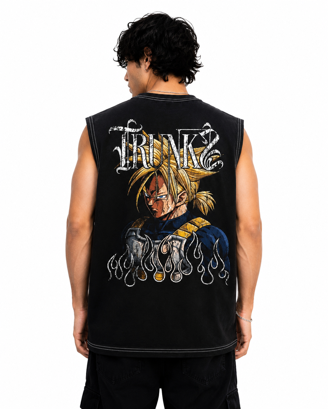 Muscle Tee Algodón Negro - Trunks