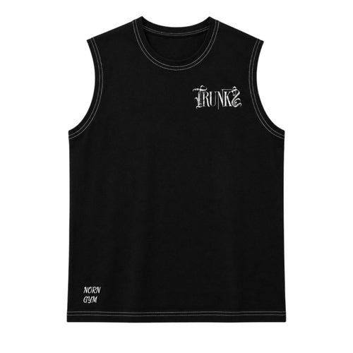 Muscle Tee Algodón Negro - Trunks